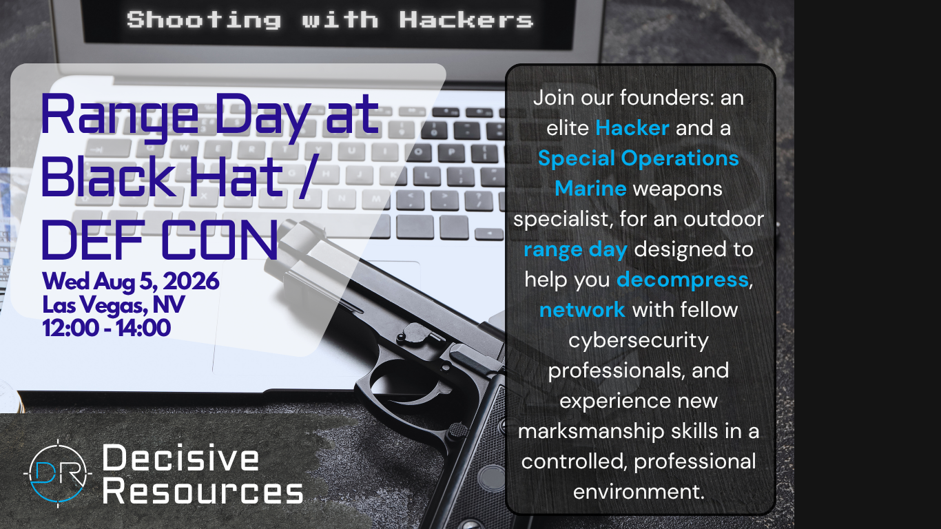 Black Hat / DEF CON Range Day 2026